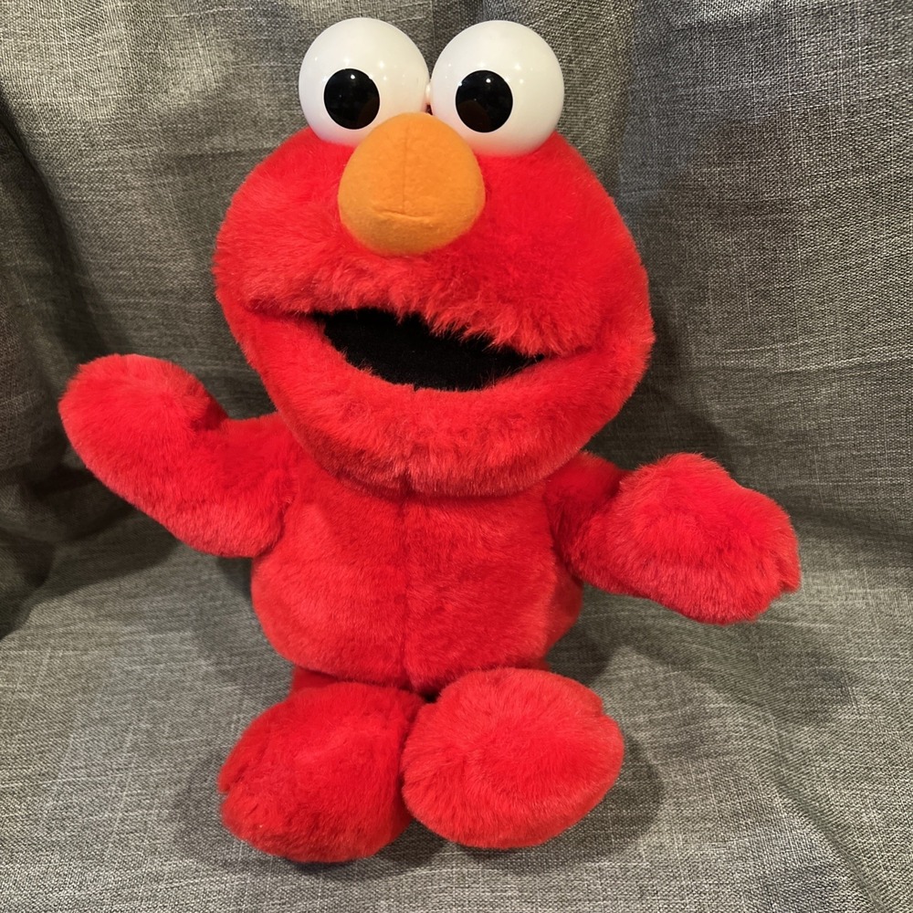 Tyco Vintage Tickle Me‎ Elmo Sesame Street (62715) 1995/1997 Henson Works Great!